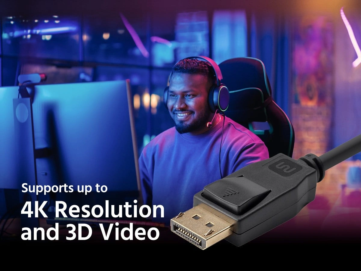 Display Port Cable 1.2a Select Series 5m/15ft (Branded) view 5